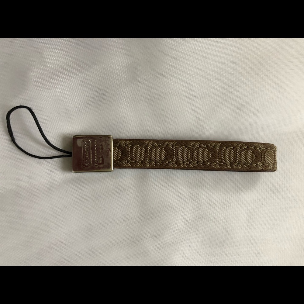 Coach handbag with phone fob - Picture 7 of 10